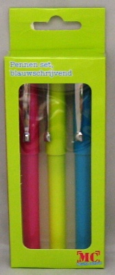 box cadeau 3 stylos bille